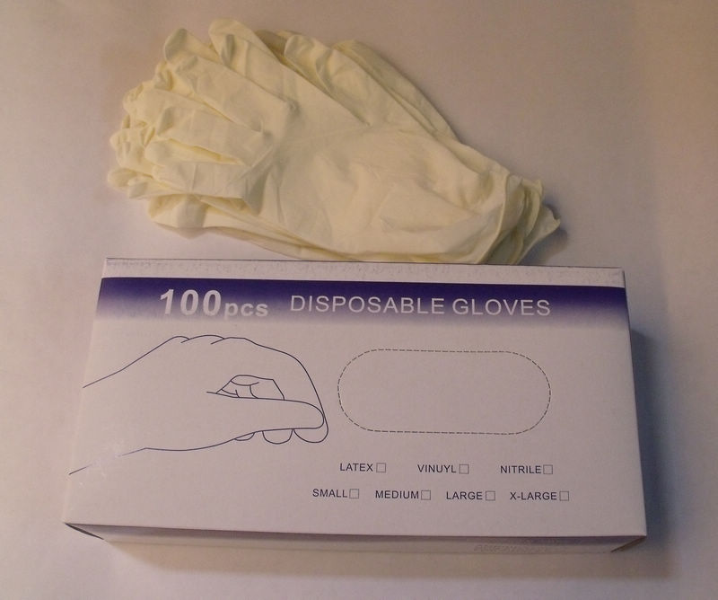 供应一次性有粉乳胶手套、检查手套/9寸乳胶手套 医用乳胶