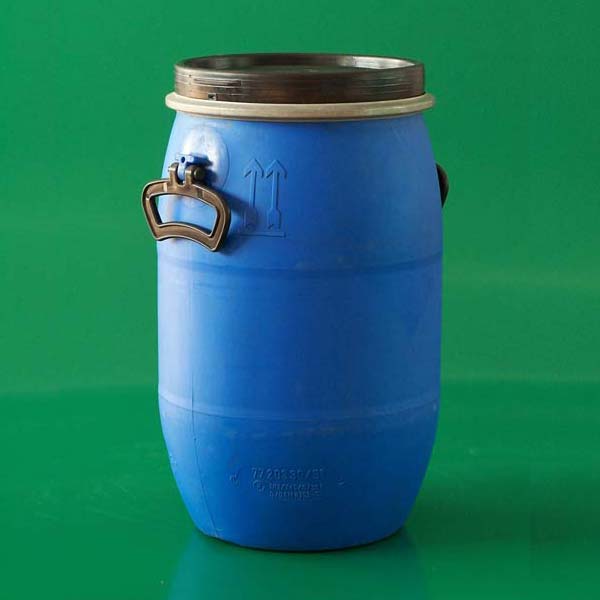 达康塑料制品厂供应30L包箍桶30L带卡子铁箍化工塑料桶厂家直供