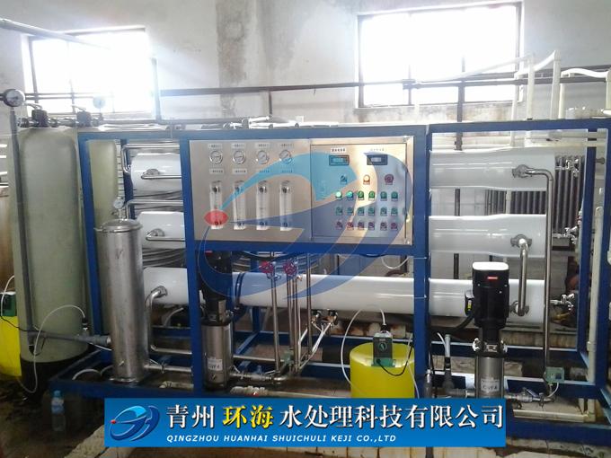 反渗透设备 饮用水改造工程 青州环海水处理 双级反渗透设备