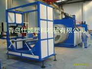 青岛仕诚供应HDPE双平壁塑钢缠绕管生产设备
