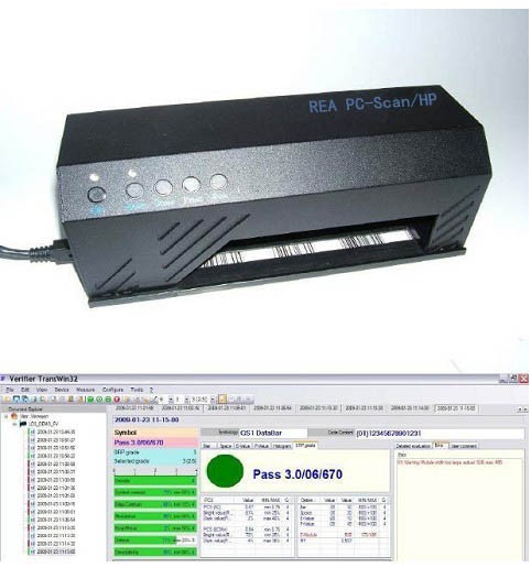 供应德国REA PC-Scan/HP条码质量检测仪，重庆REA条码检测仪