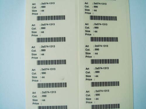 供应苏州机械产品标签 透明龙不干胶标签 苏州雅宣专业印刷