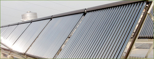 供应上海镁双莲太阳能热管式集中供热系统