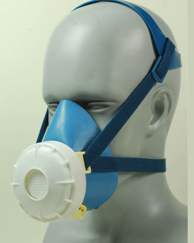 供应 地球2010型防尘半面罩经济型） 水泥厂**防尘面具