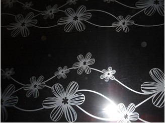 彩色304不锈钢压花板，广州卫浴装饰板，菊花纹304蚀刻钢板