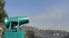 供应山西高射程喷雾风机 粉尘治理喷雾机雾炮机