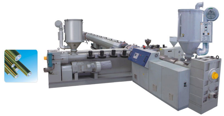 PP-R cold and hot water pipe extrusion line
