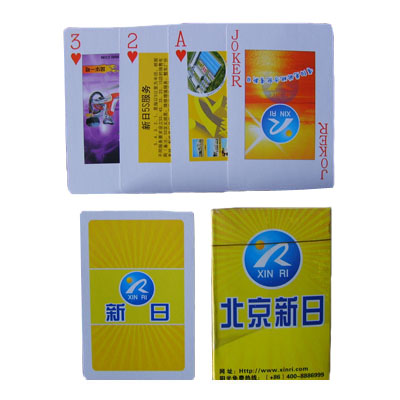 供应杭州扑克-生产-广告宣传促销扑克牌订做3
