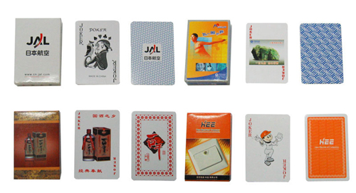 供应杭州扑克-生产-广告宣传促销扑克牌订做
