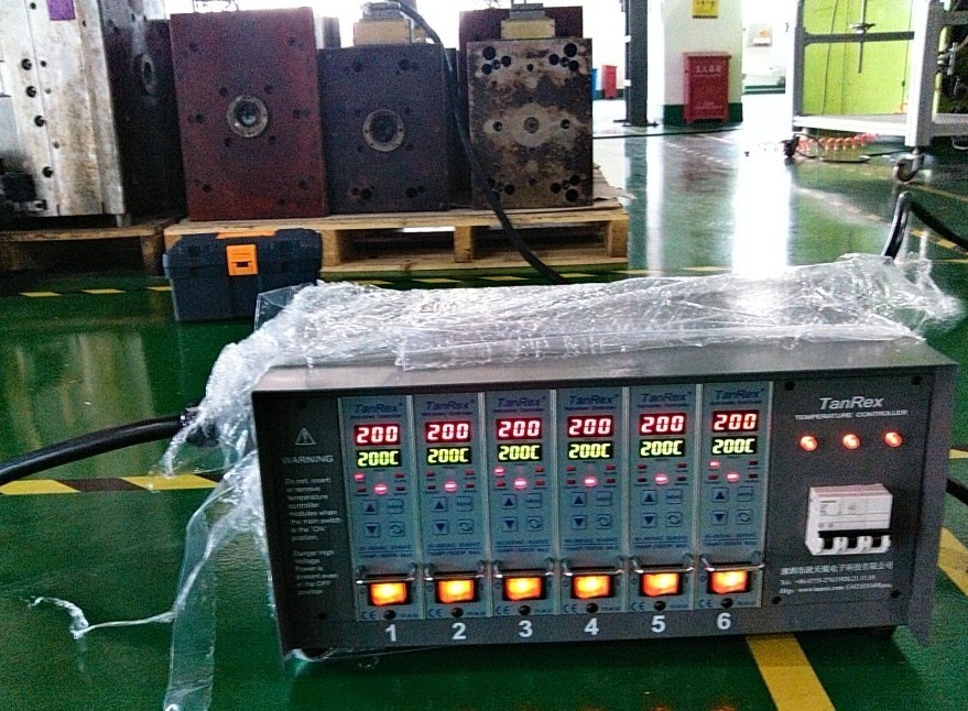 供应6点/6段/6区/6组热流道温控器温控箱温控仪