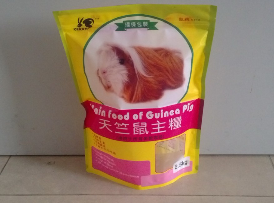 供应2.5KG装宠物鼠粮包装袋、自立贴骨宠物食品包装袋直销