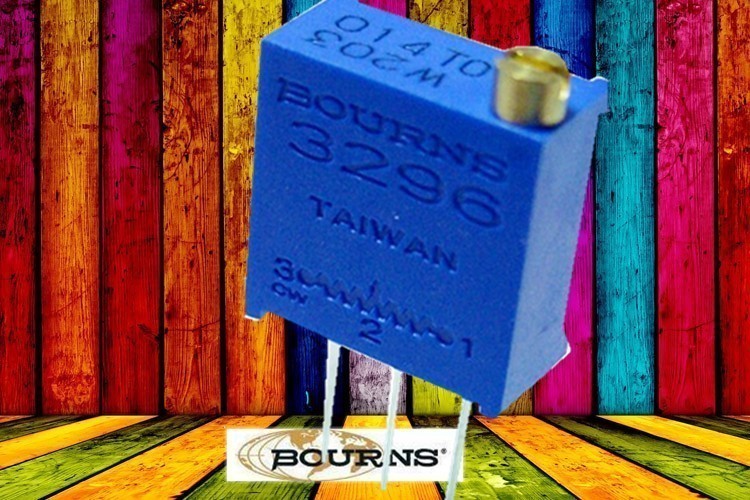 3296W-1-203LF微调电位器调光调压控制进口BOURNS品牌**调多圈电位器
