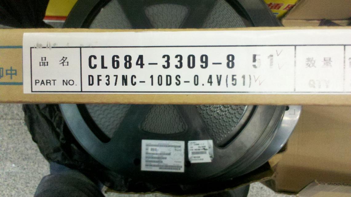 供应广濑HRS连接器DF37B-10DS-0.4V51