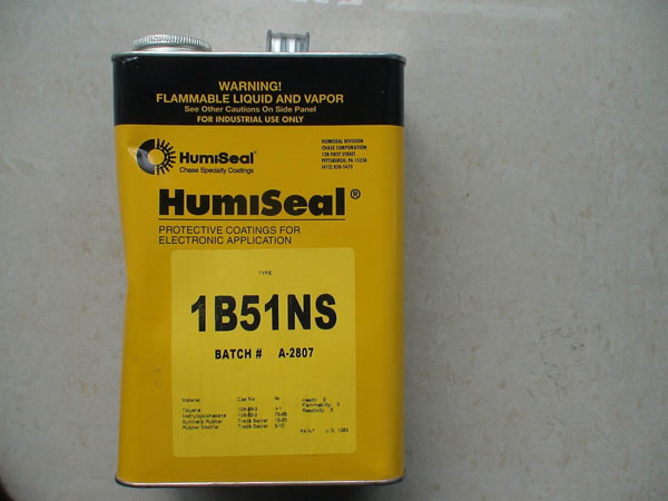 原装进口正品三防漆Humiseal 1B51NSLU合成橡胶 敷形涂布