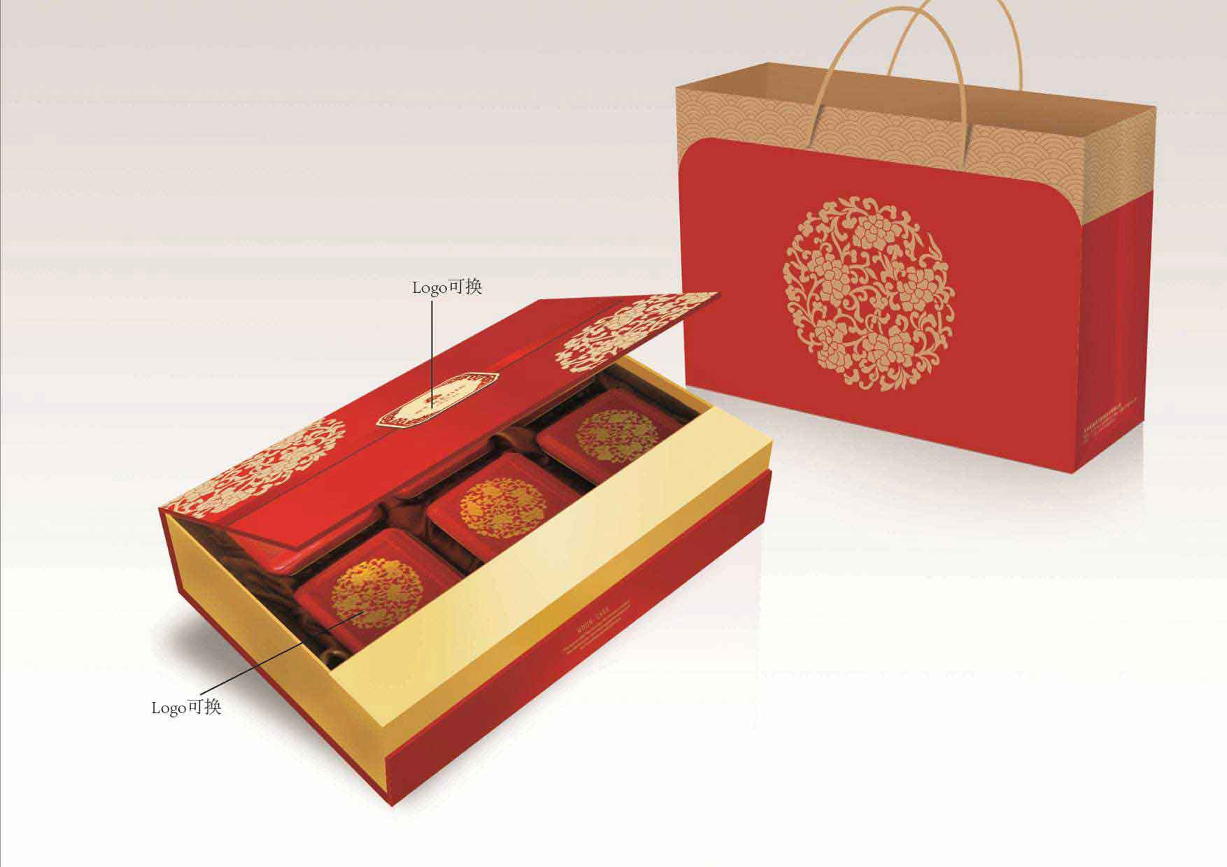 供应月饼包装设计，酒店月饼盒，公版月饼盒，粽子包装