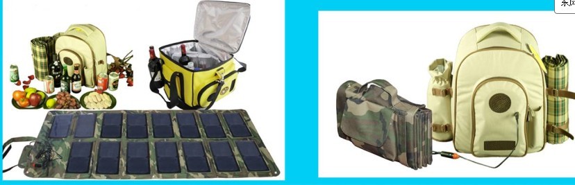 供应户外旅游必需品—太阳能充电背包