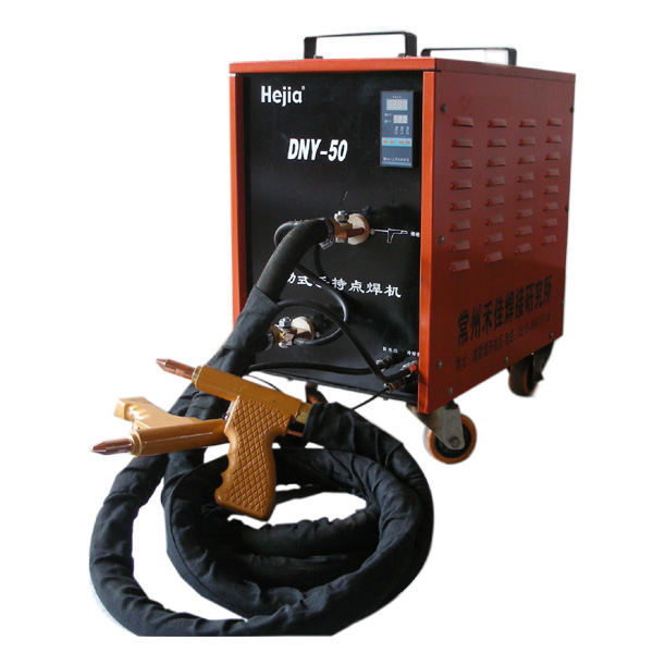 供应常州点焊机厂家禾佳DNY移动式手持点焊机文件柜式点焊机