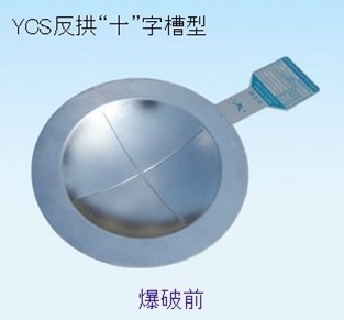 供应YCS反拱“十”字槽型爆破片上海出厂价格电议