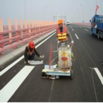 重庆马路标线施工企业热熔型划线漆停车库划线公司