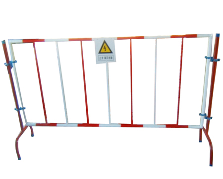 供应DZ-玻璃钢折叠护栏レ1*2米折叠护栏带轮）バ便携式绝缘伸缩护栏