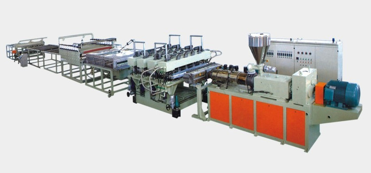 青岛供应ABS板材挤出生产线厂家，青岛世创塑机