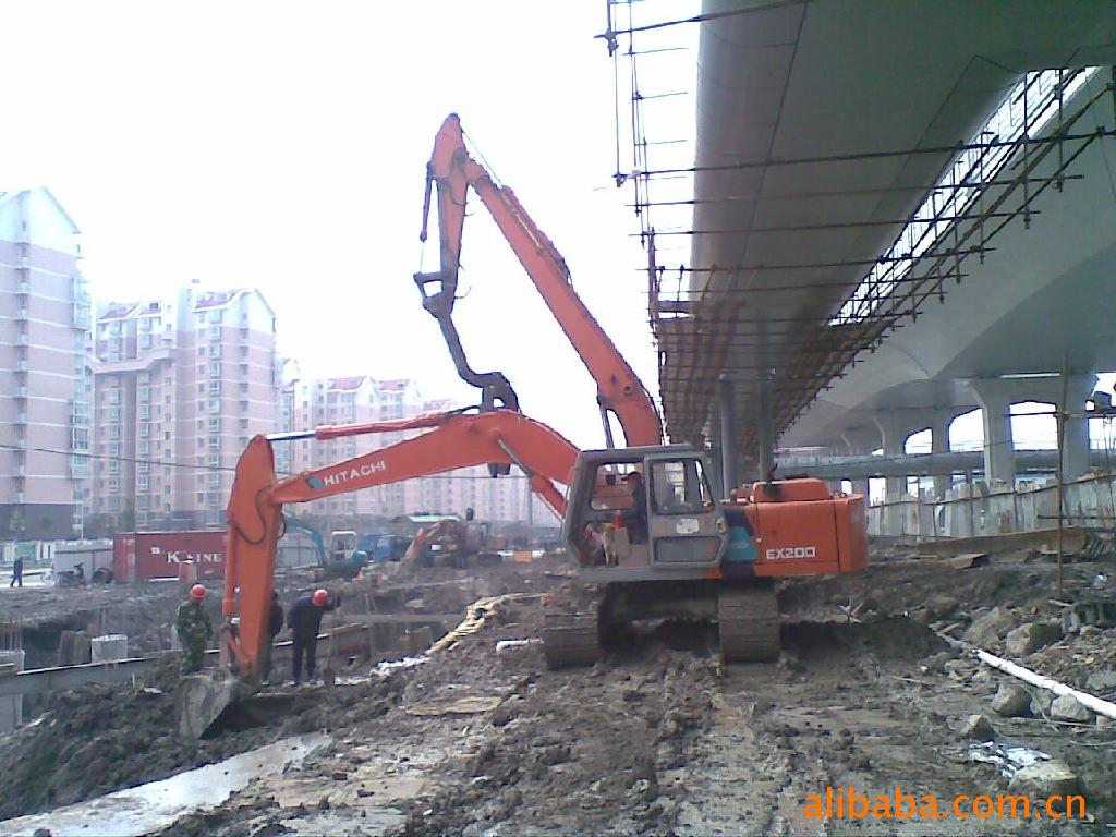 上海宝山区挖掘机出租承接土方工程挖、运、堆，基础开挖