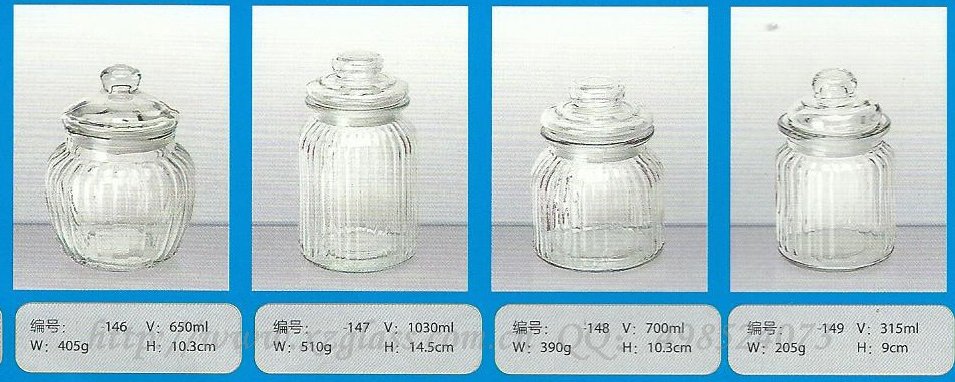 供应玻璃罐，储物罐