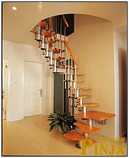 供应上海钢木楼梯 钢木楼梯设计 阁楼楼梯 斯比瑞特系列