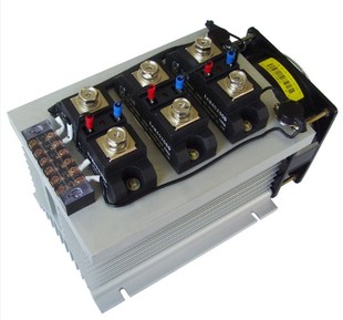 固特交流15A单相固态继电器SAP4015D+散热器