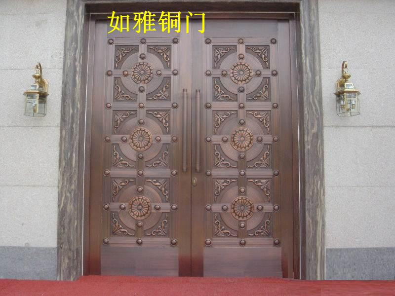 南京铜栏杆代理|南京路商铺铜门专卖|铜大门