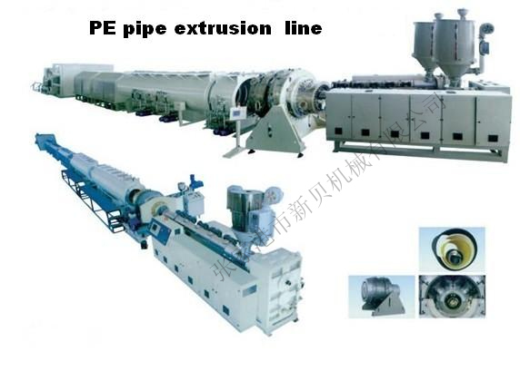 供应110PE管材挤出设备