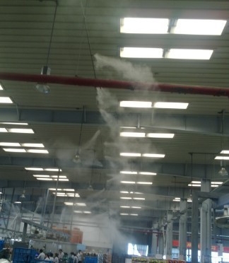 供应重工业工厂喷雾加湿除尘除烟冷雾设备