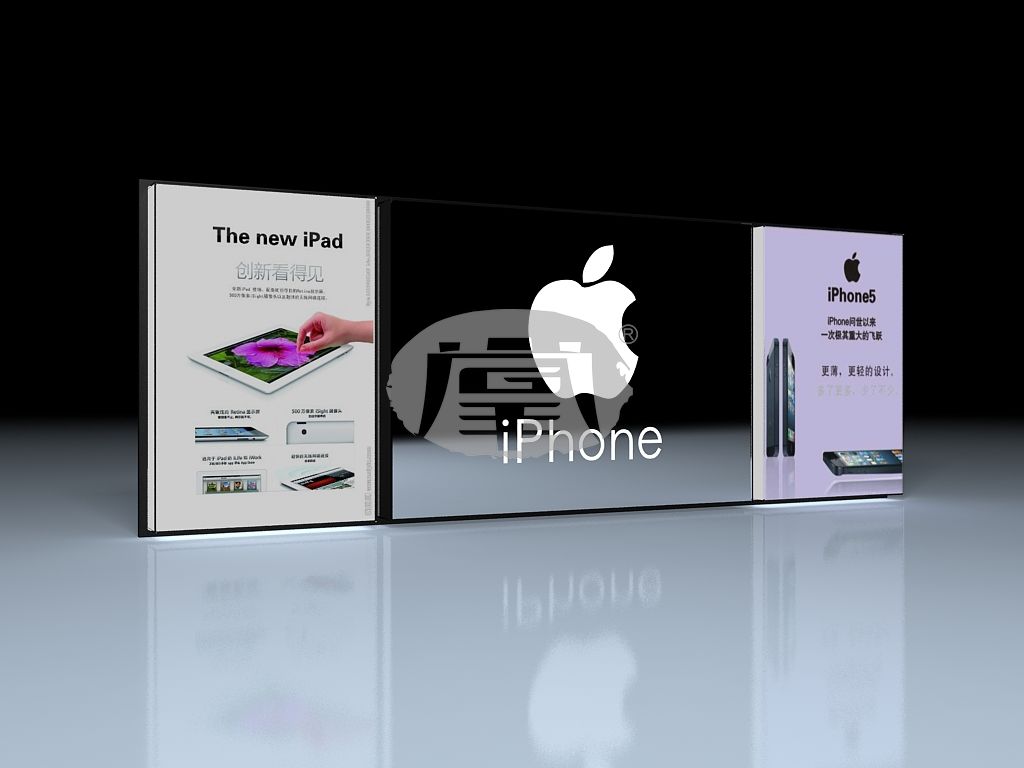 芙蓉苹果手机展示柜,手机柜台,苹果现货供应