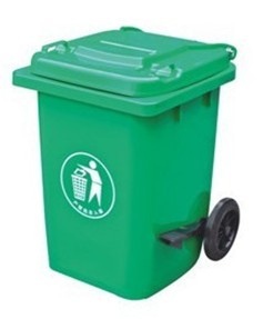 供应合肥塑料大垃圾桶 绿色环卫垃圾桶 送货快 价格低