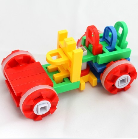 益智早教3-5岁儿童学习玩具男女幼儿**动手创意拼插塑料积木