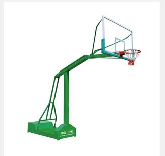 合肥移动篮球架价格 标准户外成人钢化玻璃篮板篮球架