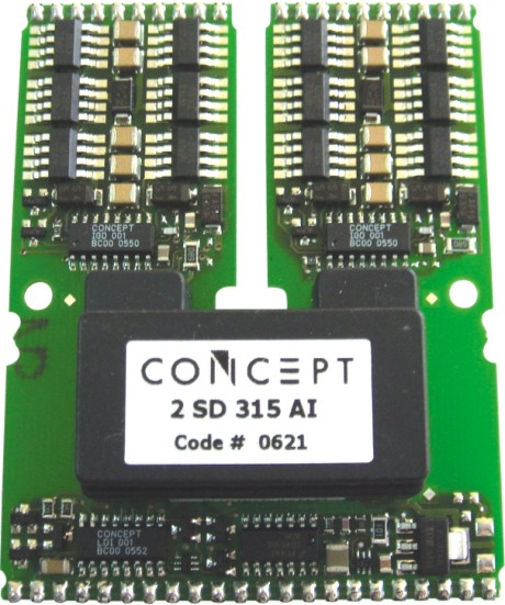 供应CONCEPT通用驱动器2SD315AI