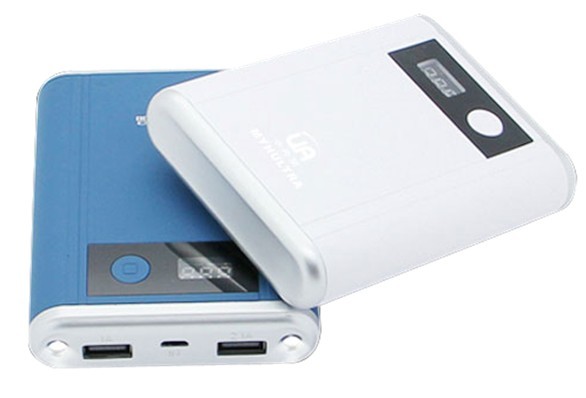 供应数显双USB移动电源成品套料