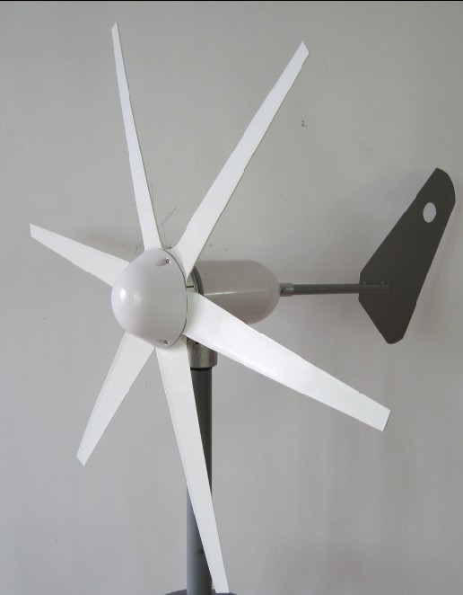 六叶型水平轴风力发电机 CE认证 价格优惠