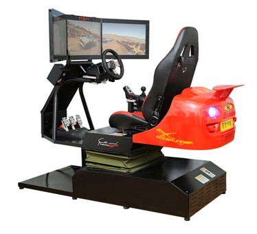 4d动感模拟赛车游戏机真正让您体验飙车的感觉
