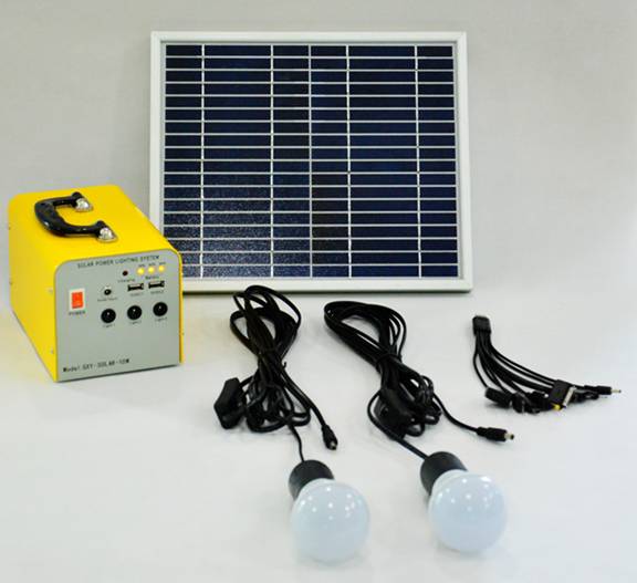 供应家用10W小型太阳能发电系统