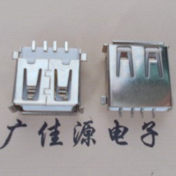 供应供应沉板 USB接口A母座前贴片沉板3.5/3.9/4.9插座