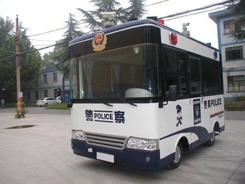 西安汽车改装厂生产供应流动警务车