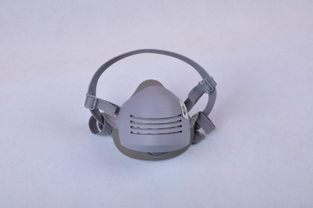 瑞诺RN-8001自吸过滤式防颗粒物呼吸器 防尘半面罩 防尘面具 防尘口罩 防颗粒物 硅胶