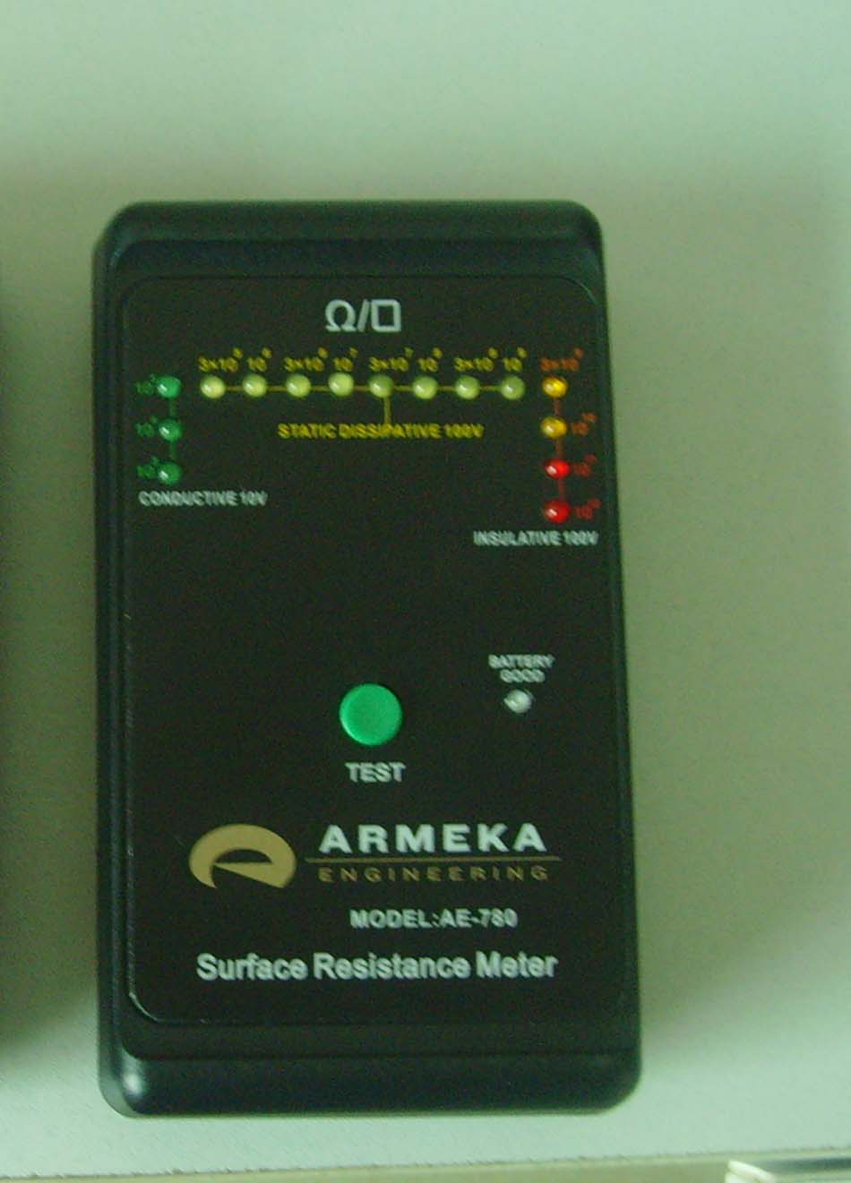 供应表面电阻测试仪,静电测试仪AE-780