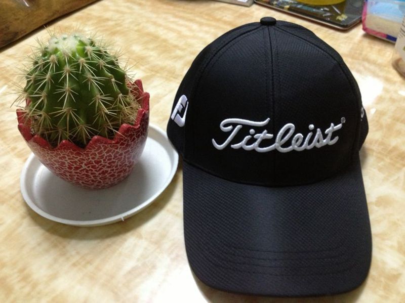 供应各类帽子 新款Titeist黑色高尔夫球帽