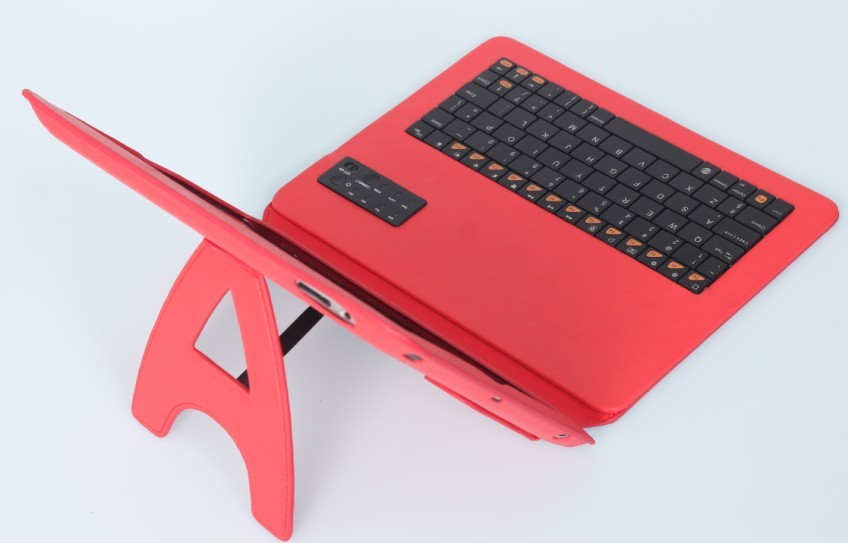 ipad2 3 4 新款二折分体多功能键盘皮套