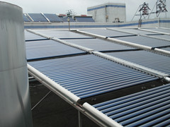 宾馆太阳能热水工程安装设计，东莞万江