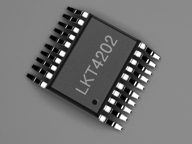 供应LKT4202 32位高性能双IO防盗版加密芯片
