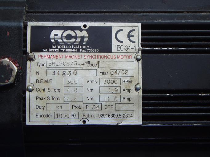 意大利ACM伺服电机BRL908天津济南上海维修销售